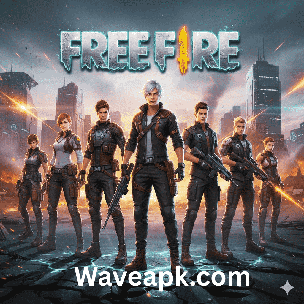 Free Fire mod apk - waveapk - apk free fire mod