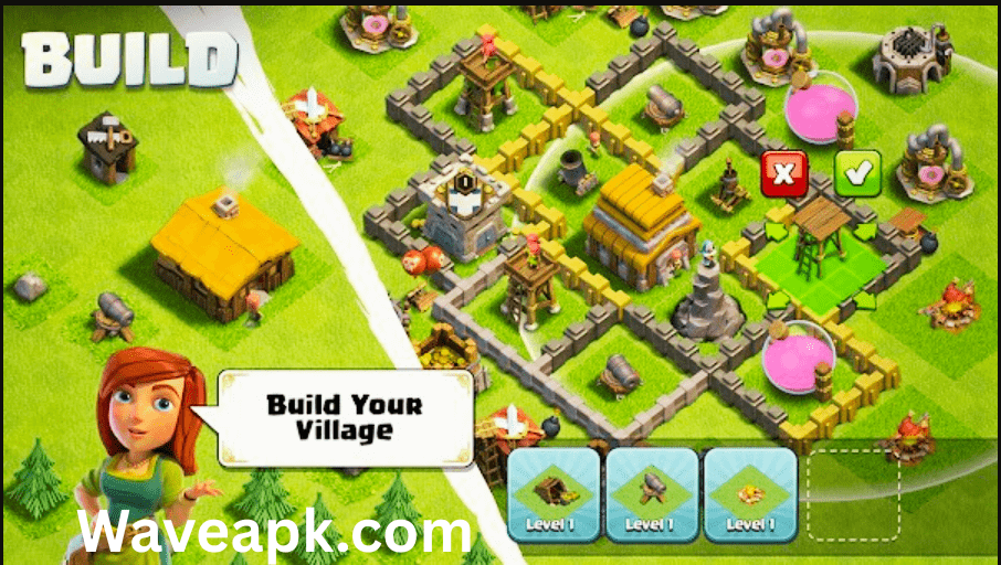 clash of clans mod apk - waveapk